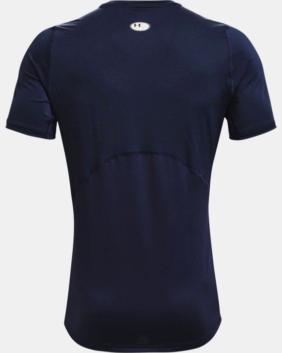 Camiseta de manga corta HeatGear® Fitted para hombre, Blue, pdpMainDesktop image number 6